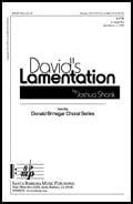 Davids Lamentation SATB choral sheet music cover